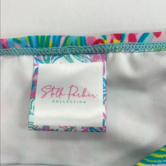 Vibrant Floral Halter Bikini Set SPL - Picture 2 of 4